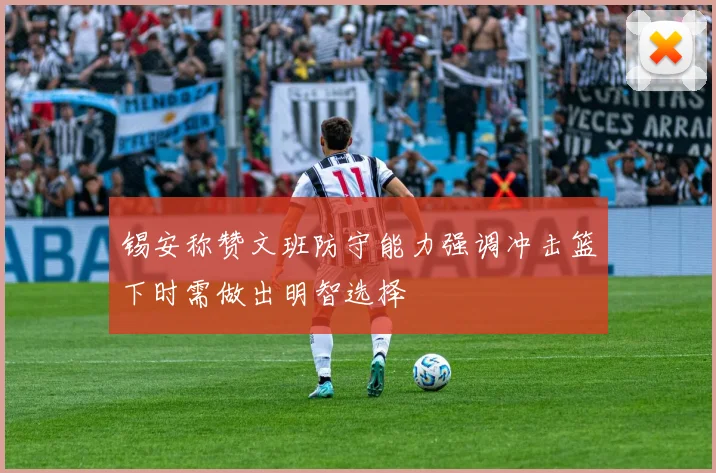 锡安称赞文班防守能力强调冲击篮下时需做出明智选择